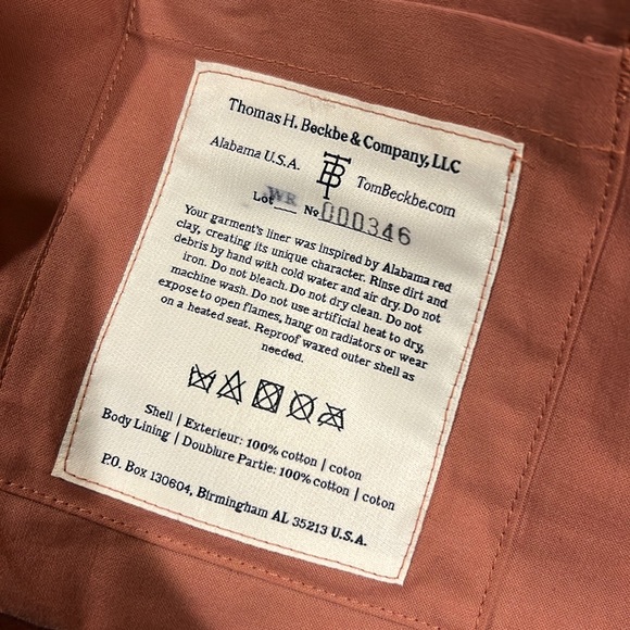 New Tom Beckbe: Fox Red Kinsman Vest [Limited - No. 346] - Picture 3 of 5